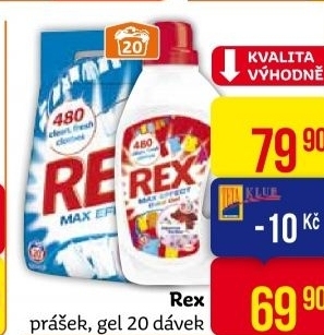 Prací prášek Rex