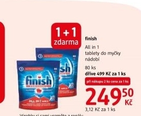Tablety do myčky All in 1 Finish