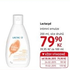 Intimní emulze Lactacyd Pharma