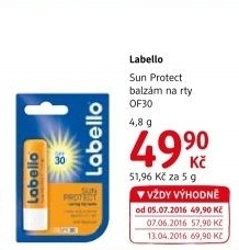 Balzám na rty Sun Protect OF 30 Labello