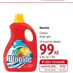 Prací gel Woolite