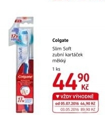 Kartáček na zuby Slim Soft Colgate