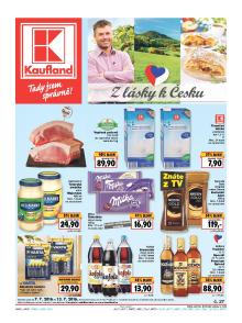 akční leták Kaufland 7.7.2016-13.7.2016