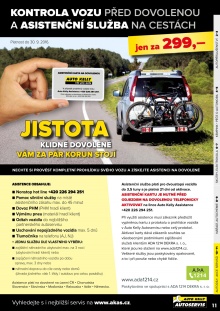 akční leták Auto Kelly 11.7.2016-14.8.2016
