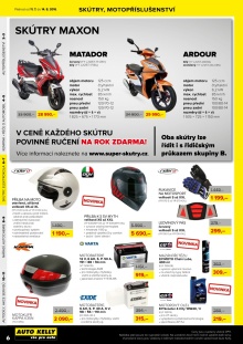 akční leták Auto Kelly 11.7.2016-14.8.2016