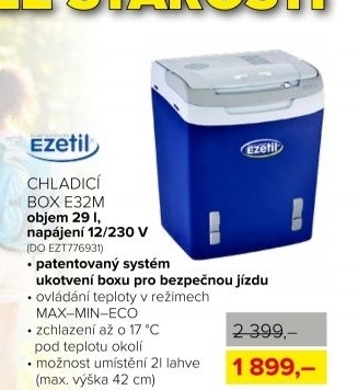 Chladící box Ezetil, objem 29 l