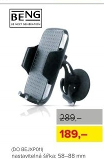 Držák na telefon Beng, nastavitelná šířka 58-88 mm