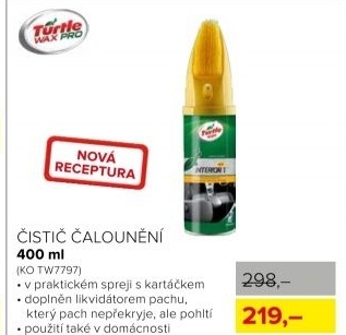 Čistič čalounění, 400 ml