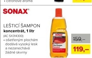 Leštící šampon Sonax, koncentrát 1 l
