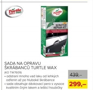 Sada na opravu škrábanců Turtle Wax
