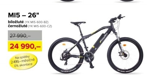 Elektrokolo EASYBIKE MI5 26