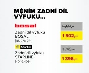 Zadni tlumic vyfuku BOSAL