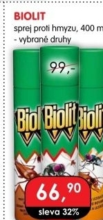 Přípravek proti hmyzu sprejBiolit