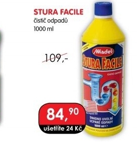 Čistič odpadů Stura Facile Madel