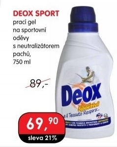 Prací gel Deox