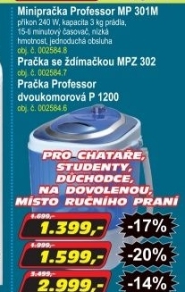 Minipračka Profesor MP 301 M