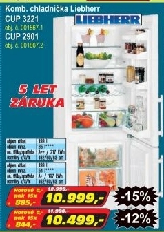 Kombinovaná chladnička Liebherr CUP 3221