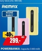 Power Bank Proda E5 5000mAh Modrá REMAX