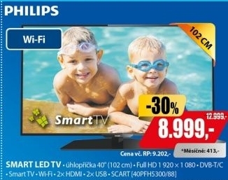 40PFH5300/88 LED FULL HD LCD TV PHILIPS