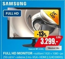 LS24D300HS 24 LED FULL HD HDMISAMSUNG
