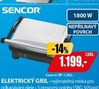 SBG 3050SS elektrický grilSENCOR