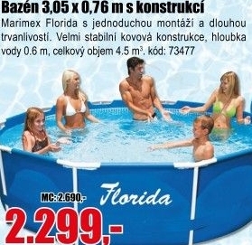 Bazén Florida Marimex