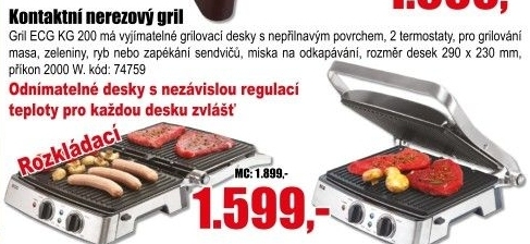 Gril KG 200 ECG