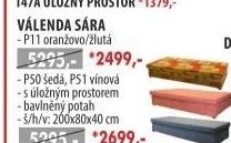 Válenda SÁRA s úložným prostorem P11