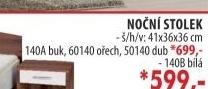 Noční stolek 140 buk