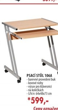 PC stůl 106 buk