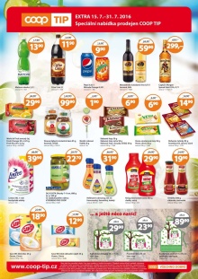 akční leták COOP 15.7.2016-31.7.2016