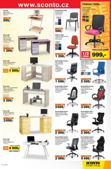 akční leták Sconto nábytek 20.7.2016-2.8.2016