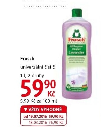 Čistič univerzální Frosch