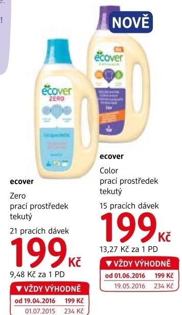 Prací gel Ecover