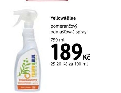 Odmašťovač ve spreji Yellow&amp