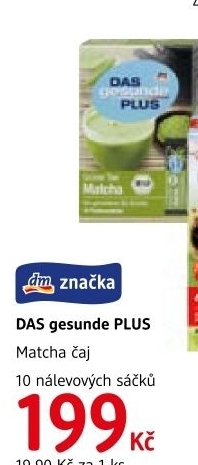 Čaje bio Das gesunde Plus