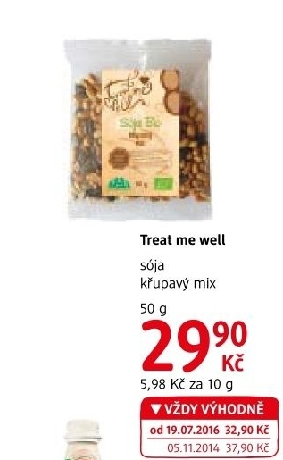 Sojový křupavý mix Treat me well
