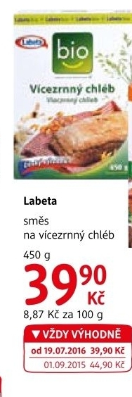 Směs na chléb Bio Labeta