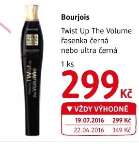 Řasenka Twist Up The Volume Bourjois