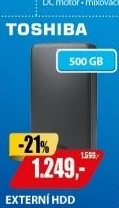 HDD 500GB USB3.0 CANVIO BASIC BK TOSHIBA