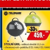 FZG 1000 Gril stolní na uhlíFIELDMANN