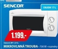 SMW 2917 TROUBA MIKROVLNNÁSENCOR