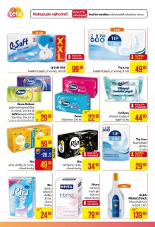 akční leták Teta drogerie 21.7.2016-30.7.2016