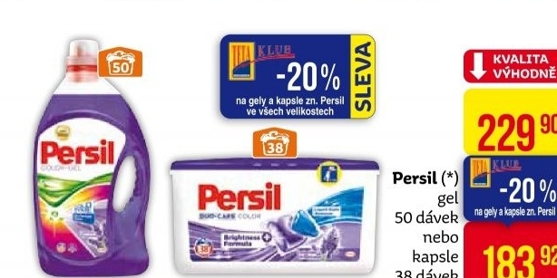 Prací gel Persil