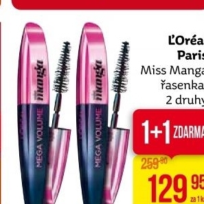 Řasenka Miss Manga L'oréal