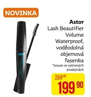 Řasenka Lash Beautifier Volume Waterproof Astor