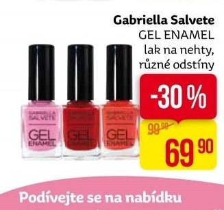 Lak na nehty Gel Enamel Gabriella Salvete