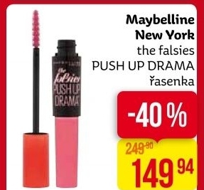 Řasenka The Falsies Push Up Drama Maybelline