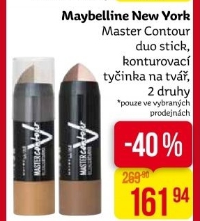 Konturovací tyčinka Master Contour Duostick Maybelline