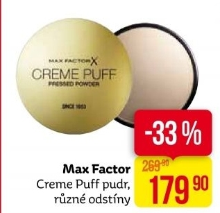 Pudr Creme Puff Max Factor